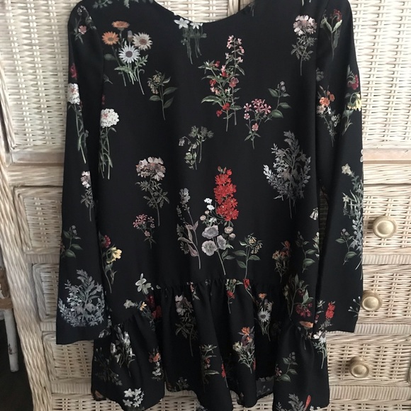 ZARA Trafaluc Collection~ Botanical Jumpsuit - Picture 2 of 7